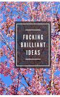 Fucking Brilliant Ideas (Notebook)