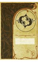 Monogram Pisces Notebook: Blank Journal Diary Log(76 Monogram Nouveautwo 150 Lined)
