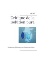 Critique de La Solution Pure