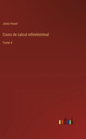 Cours de calcul infinitéstimal