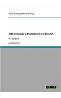 Mädchengangs in Deutschland und den USA: Ein Vergleich