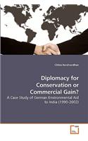 Diplomacy for Conservation or Commercial Gain?
