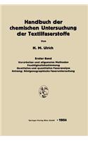 Handbuch der chemischen Untersuchung der Textilfaserstoffe