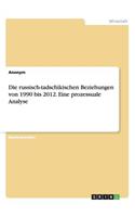 Die russisch-tadschikischen Beziehungen von 1990 bis 2012. Eine prozessuale Analyse: (German)