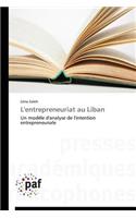 L'Entrepreneuriat Au Liban