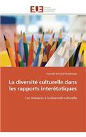 La Diversité Culturelle Dans Les Rapports Interétatiques