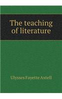 The Teaching of Literature