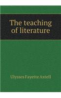 The Teaching of Literature