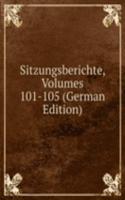 Sitzungsberichte, Volumes 101-105 (German Edition)