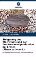 Steigerung des Wachstums und der Trockensamenproduktion bei Erbsen (Pisum sativum L)