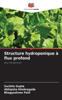 Structure hydroponique à flux profond