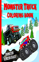 Monster Truck Coloring Book