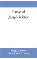 Essays of Joseph Addison