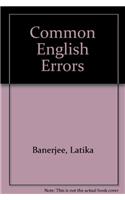 Common English Errors