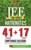 41+ 17 Years Chapterwise Solutions Maths for Jee (Adv + Main)