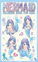 Mermaid Coloring Book for Kids