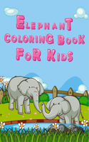 Elephant Coloring Book for Kids