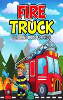 Fire Truck Coloring Book for Kids