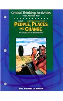 Holt Eastern Hemisphere People, Places, and Change Critical Thinking Activities: An Introduction to World Studies