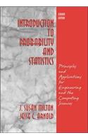 Introduction to Probability and Statistics: Principles and Applications for Engineering and the Computing Sciences (Int'l Ed)