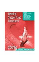 Harcourt Science: Reading Support & Homework Teacher's Edition Grade 4