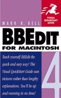 BBEdit 4 for Macintosh: Visual QuickStart Guide (Visual Quickstart Guide Series)