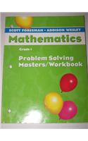 Scott Foresman Math 2004 Problem Solving Masters/Workbook Grade 1