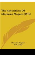 Apocriticus Of Macarius Magnes (1919)
