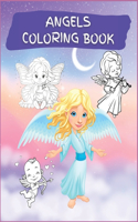 Angels Coloring Book