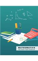 MATHEMATICS 5x5 Graph Paper Notebook