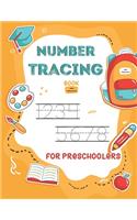 Number Tracing Book for Preschoolers