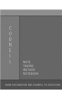 Cornell Note Taking Method Notebook
