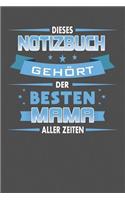 Dieses Notizbuch Gehört Der Besten Mama Aller Zeiten