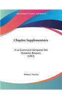 Chapitre Supplementaire