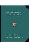 King's Handbook of Boston (1889)