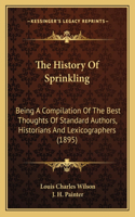 History Of Sprinkling