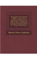 Breve Resena de Los Sucesos de Guadalajara y de Las Lomas de Calderon; O, Diario de Las Operaciones y Movimientos del Ejercito Federal, Despues de La Btalla de Silao, y Principalmente Desde Que Emprendio Su Marcha Retrospectiva de Queretaro a la C.