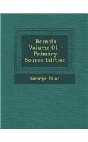 Romola Volume 01 - Primary Source Edition
