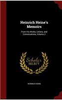 Heinrich Heine's Memoirs