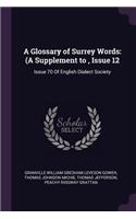 A Glossary of Surrey Words