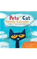 Pete the Cat 2018-2019 17-Month Family Wall Calendar