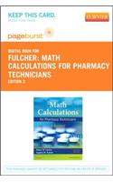 Math Calculations for Pharmacy Technicians - Elsevier eBook on Vitalsource (Retail Access Card)