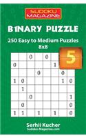 Binary Puzzle - 250 Easy to Medium Puzzles 8x8