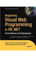 Beginning Visual Web Programming in VB .Net