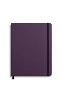 Shinola Journal, Hardlinen, Ruled, Dark Purple (7x9)