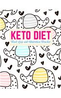 Keto Diet Food Log and Nutrition Tracker: Handy Daily Ketogenic Meal Planner - Low Carb Fitness Tracker and Wellness Notebook - Weight Loss Journal and Healthy Living Diary - Book # 009235