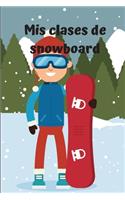 Mis clases de snowboard