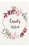 Carol's Notebook
