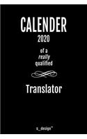 Calendar 2020 for Translators / Translator