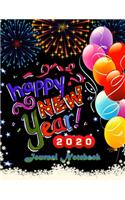 Happy New Year 2020 Journal Notebook